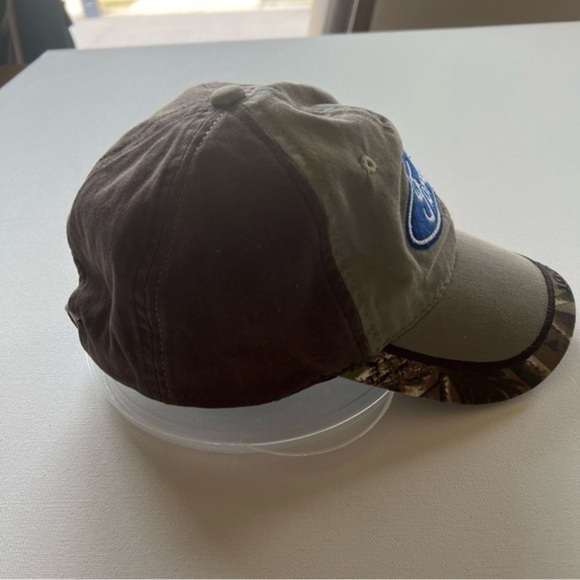 NWOT FORD 1903 Strapback Hat Cap‎ Brown Camo Adjustable One Size (A1) - Picture 2 of 8